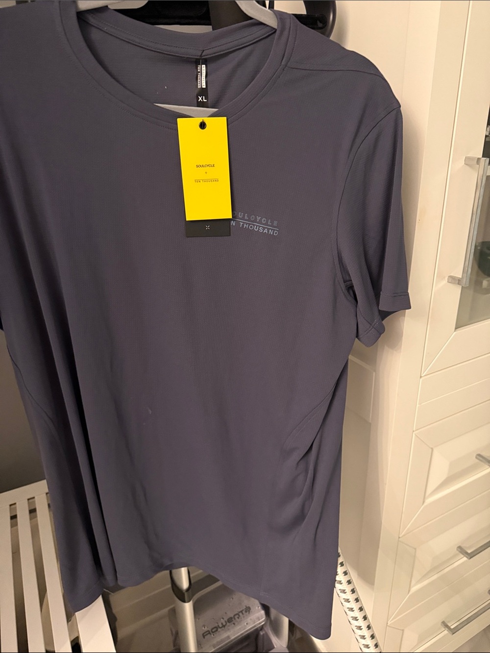 soulcycle Men's Short Sleeve Tee in Slate Blue